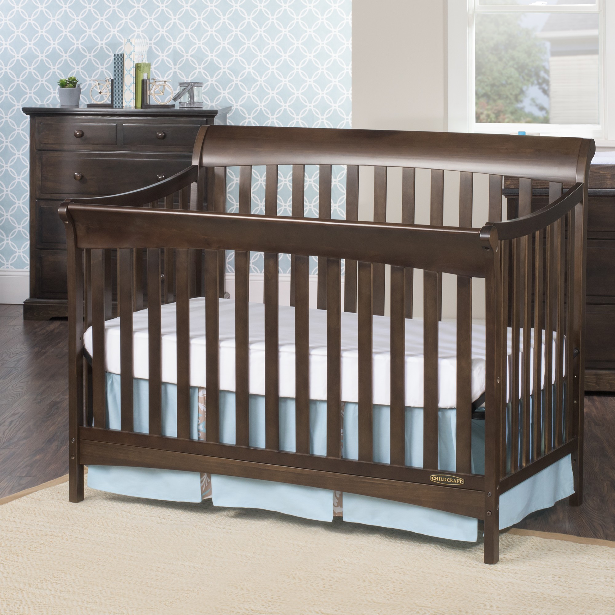 Coventry Full-Size 4-in-1 Convertible Child Craft Crib ...