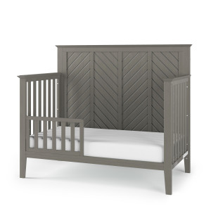 convertible crib matching guard rail