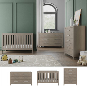 Grey wash nursery best sale furniture