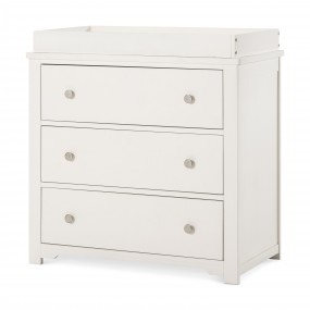 farmhouse 3 drawer dresser with changing top