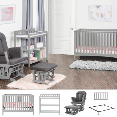 child-craft-london-5PC-nursery-set-cool-gray