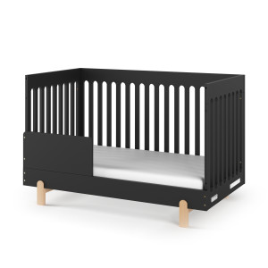 convertible crib matching guard rail