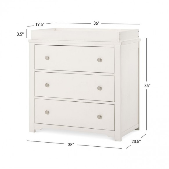 baby chest of drawers with change table