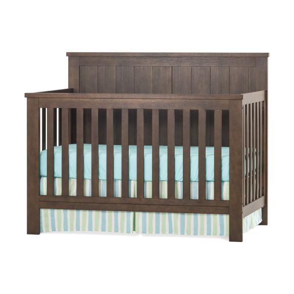 Calder 4 In 1 Convertible Crib Child, Wooden Baby Bed Rail Instructions