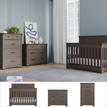 child-craft-redmond-full-panel-3PC-nursery-set-dapper-gray
