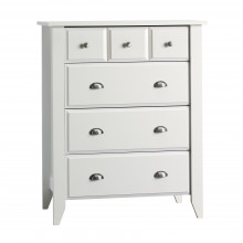 Relaxed Traditional Double Dresser, Child Craft Dresser Matte White