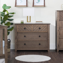 Atwood 3-Drawer Dresser, Cocoa Bean