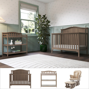 child-craft-hampton-arch-top-3PC-nursery-set-changing-table