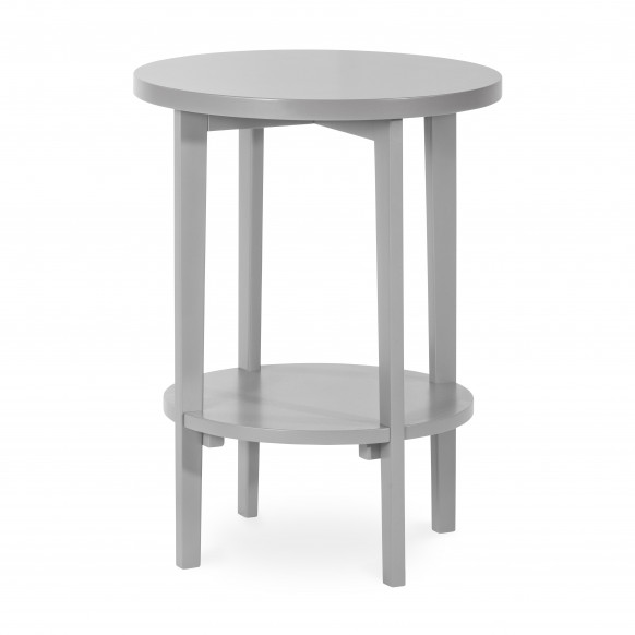 Forever Eclectic Halo Accent Table, Small Round End Table For Nursery