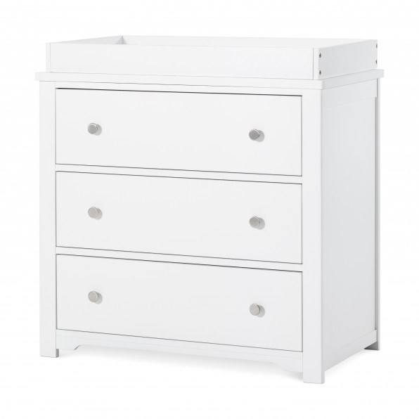 Forever Eclectic Harmony 3 Drawer Dresser With Baby Changing