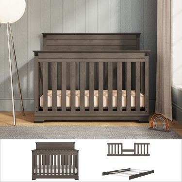 child-craft-redmond-3PC-nursery-set-dapper-gray