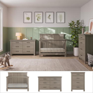 child-craft-denman-3PC-nursery-set-crescent-gray
