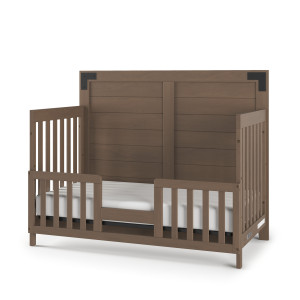 convertible crib matching guard rail