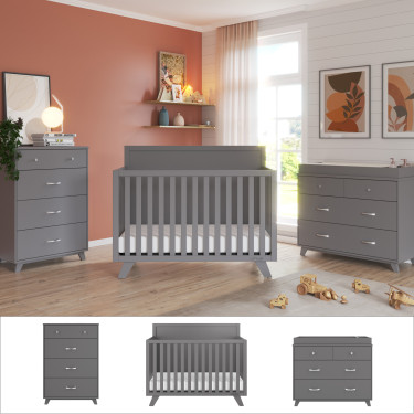 child-craft-soho-flat-top-3PC-nursery-set-cool-gray