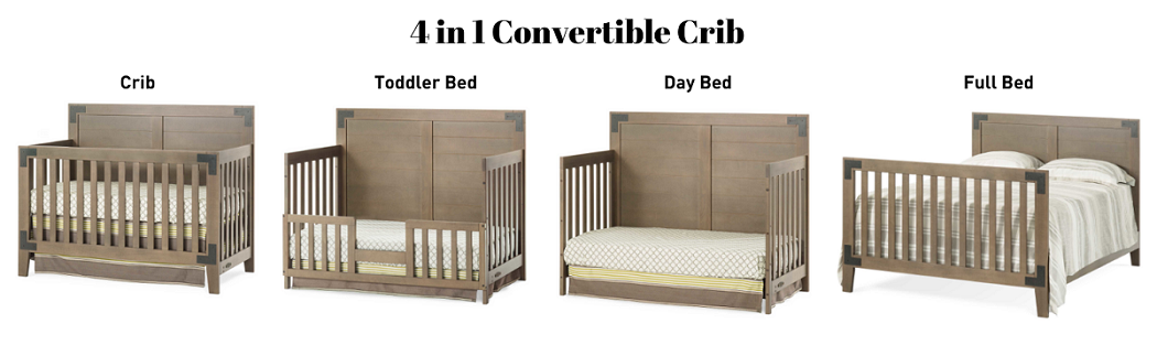 The Evolution Of Modern Baby Crib, Can You Use A Regular Bed Frame With Convertible Crib