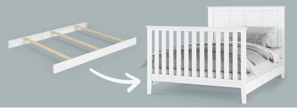 child craft bed rail conversion kit